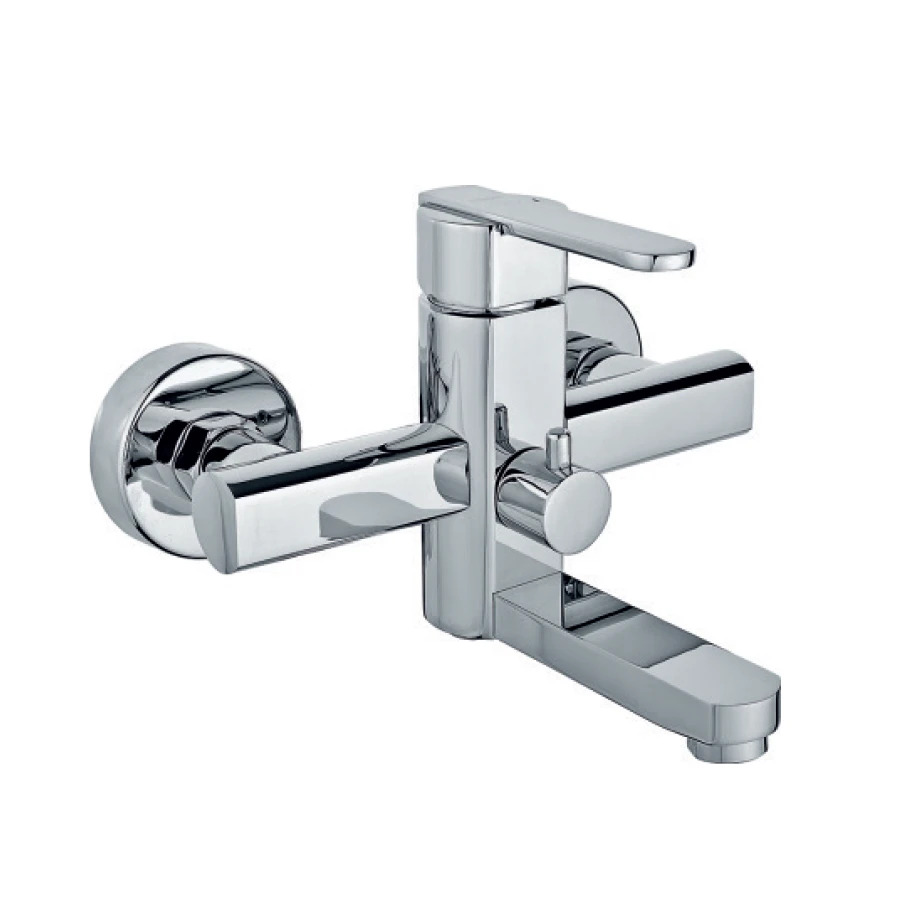 AquaVortex-Flow™ Sızdırmazlık teknolojisine sahip, MS58 pirinç alaşımlı Fluxova banyo bataryası. Su darbesi (water hammer) sönümleyici iç aksam görünümü.